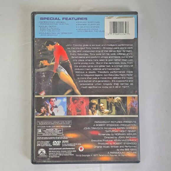 Saturday Night Fever DVD 25th Anniversary John Travolta - Picture 3 of 3